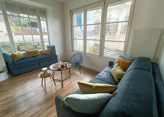 04- La Potinière- Proche - Rdc Avec Terrasse- Parking Gratuit Appartamento