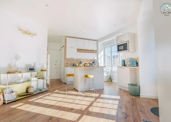 04- La Potiniere- Proche - Rdc Avec Terrasse- Parking Gratuit Apartment Ault